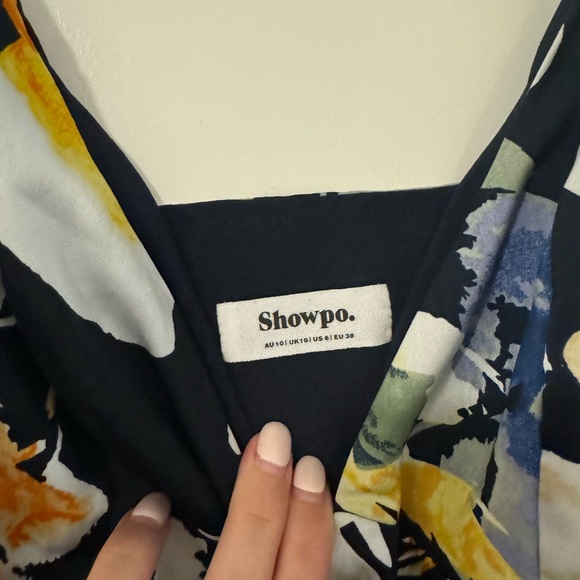 Showpo Satin Midi Dress - Picture 4 of 5